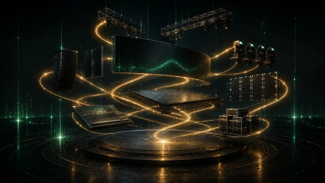 Event production setup